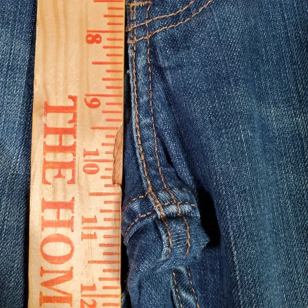 Levi's 513‎ Slim Straight Jeans Mens 32x32 Blue Denim Casual Classic Streetwear
